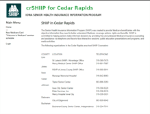 Tablet Screenshot of crshiip.org